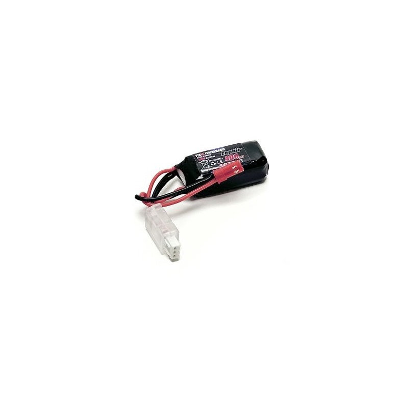Li-Po 400mAh 35C 2S 7.4V (JST) Pink Performance Pink Performance PP1-2S0400-J - 1