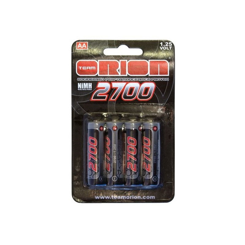 Battery R6 AA NiMh 2700mAh (4) Orion Orion ORI13502 - 1