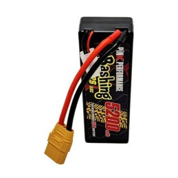 Li-Po 5200mAh 50C 2S 7.4V coqué (Multi) Pink Performance Pink Performance PP3-2S5200-M - 2