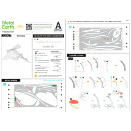 Iconx Skimwing Avatar Metal Earth Metal Earth ICX242 - 6
