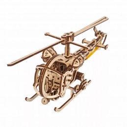 Mini Helicopter Puzzle 3D Wood UGEARS UGEARS UG-70225 - 1