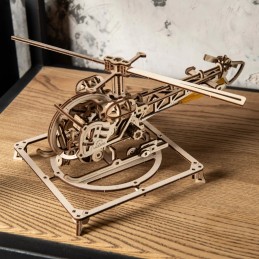Mini Helicopter Puzzle 3D Wood UGEARS UGEARS UG-70225 - 3