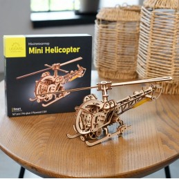 Mini hélicoptère Puzzle 3D bois UGEARS UGEARS UG-70225 - 4