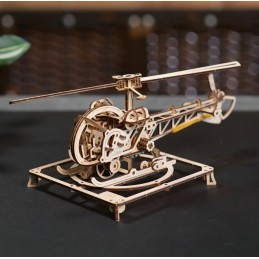 Mini Helicopter Puzzle 3D Wood UGEARS UGEARS UG-70225 - 6