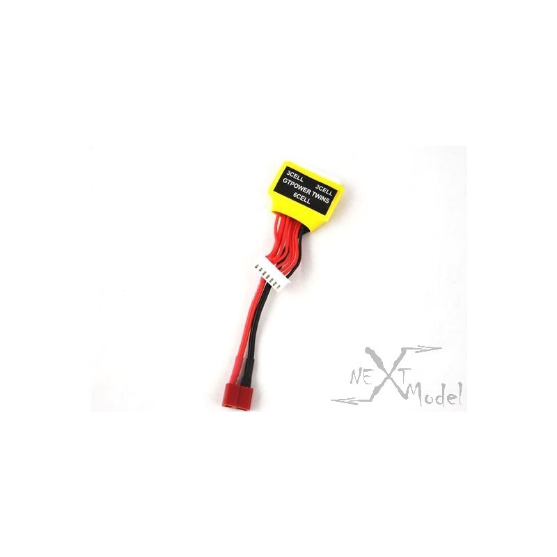 Load balancing/cord series Li - Po 2x3S Dean GT-Power GT-2X3S - 3