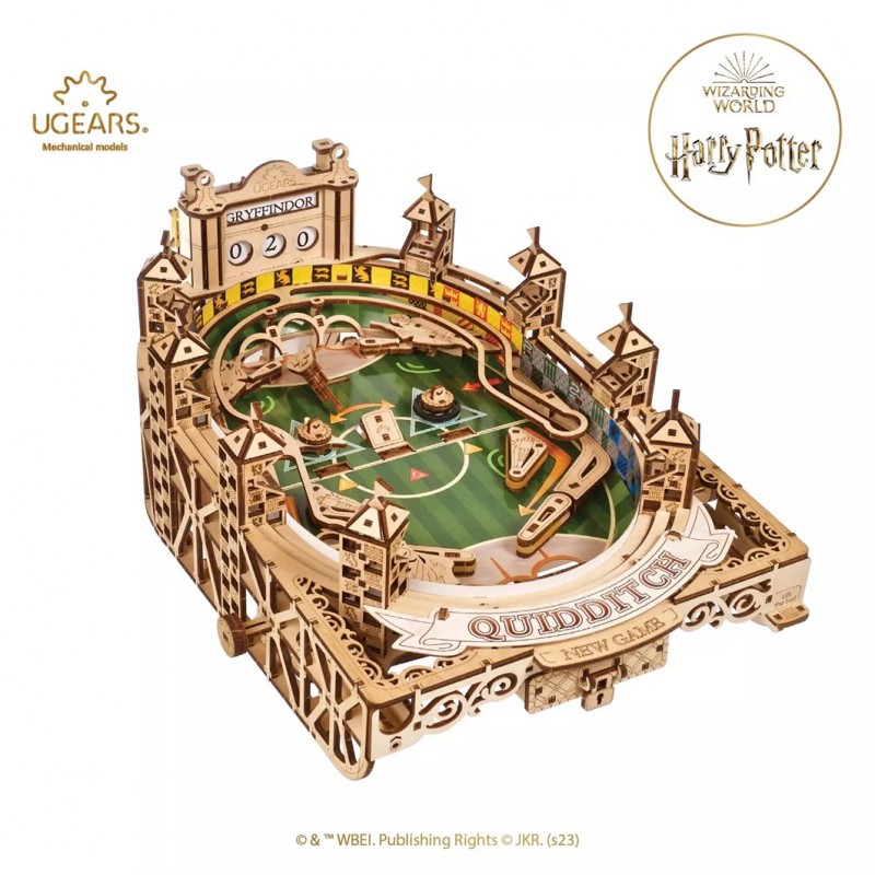 Quidditch Pinball Harry Potter Puzzle 3D Wood UGEARS UGEARS UG-70231 - 1