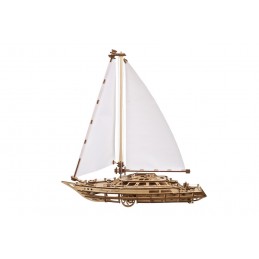 Bateau à voile Serenity's Dream Puzzle 3D bois UGEARS UGEARS UG-70224 - 2