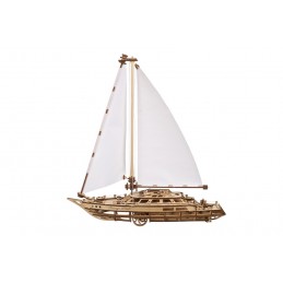Serenity's Dream Wooden 3D Puzzle Sailing Boat UGEARS UGEARS UG-70224 - 2