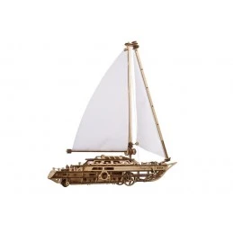 Bateau à voile Serenity's Dream Puzzle 3D bois UGEARS UGEARS UG-70224 - 5