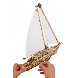 Bateau à voile Serenity's Dream Puzzle 3D bois UGEARS UGEARS UG-70224 - 4