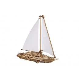 Bateau à voile Serenity's Dream Puzzle 3D bois UGEARS UGEARS UG-70224 - 7