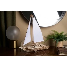 Bateau à voile Serenity's Dream Puzzle 3D bois UGEARS UGEARS UG-70224 - 10