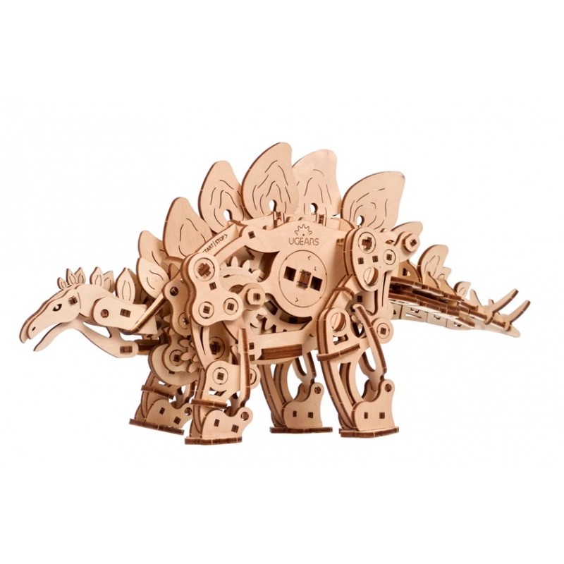 Dinosaur Stegosaurus Puzzle 3D Wood UGEARS UGEARS UG-70222 - 1