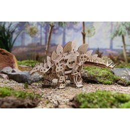 Dinosaur Stegosaurus Puzzle 3D Wood UGEARS UGEARS UG-70222 - 8