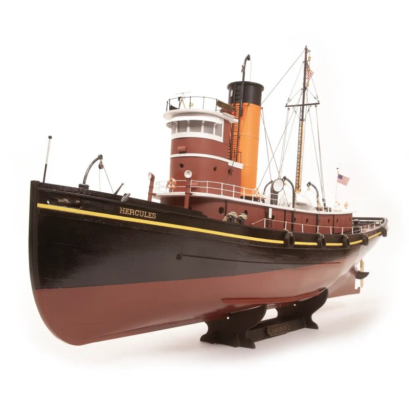 Tug boat Hercules RC 1 50 wood construction kit OcCre 61002