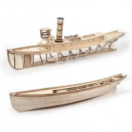Bateau Remorqueur Hercules RC 1/50 kit construction bois OcCre OcCre 61002 - 4