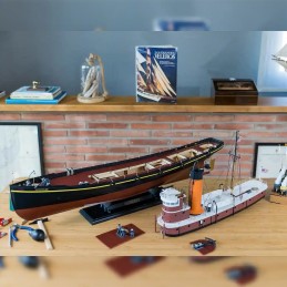 Bateau Remorqueur Hercules RC 1/50 kit construction bois OcCre OcCre 61002 - 8