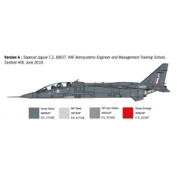 JAGUAR T.2 RAF 1/72 Italeri aircraft Italeri I1470 - 4
