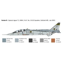 JAGUAR T.2 RAF 1/72 Italeri aircraft Italeri I1470 - 5