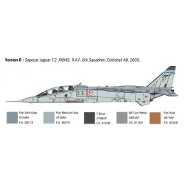 JAGUAR T.2 RAF 1/72 Italeri aircraft Italeri I1470 - 7
