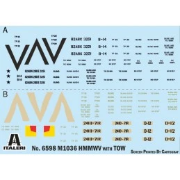 HMMWV M966 TOW Carrier 1/35 Italeri Italeri I6598 - 2