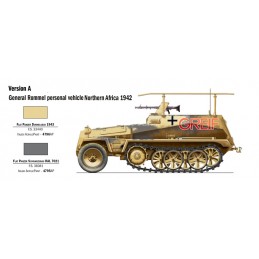Véhicule Sd.Kfz.250/3 1/72 Italeri Italeri I7034 - 3