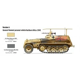 Véhicule Sd.Kfz.250/3 1/72 Italeri Italeri I7034 - 3