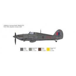 Hurricane Mk. IIC 1/48 Italeri aircraft Italeri I2828 - 3