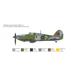 Hurricane Mk. IIC 1/48 Italeri aircraft Italeri I2828 - 5