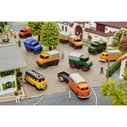 Mercedes Unimog U406 communal 2.4GHz RTR 1/87 Carson Carson 500504125 - 10