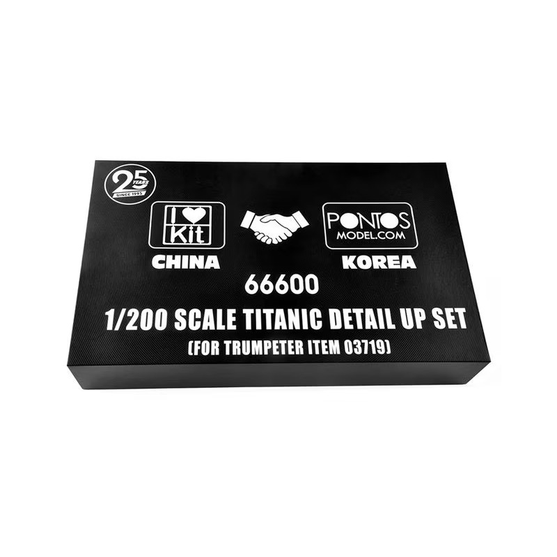 Detail set for Titanic 1/200 Trumpeter 03719 I Love Kit Trumpeter 66600 - 1