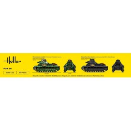 FCM 36 1/35 Heller Tank Heller HEL-30322 - 3