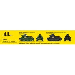 FCM 36 1/35 Heller Tank Heller HEL-30322 - 3