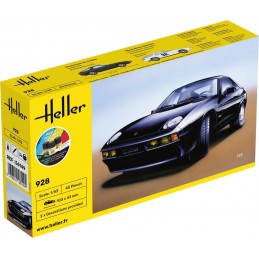 Porsche 928 1/43 Heller + colle et peintures Heller HEL-56149 - 1