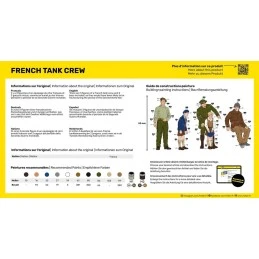 Equipage de char Français 1/35 Heller Heller HEL-30323 - 2