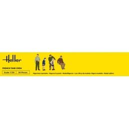 Equipage de char Français 1/35 Heller Heller HEL-30323 - 3