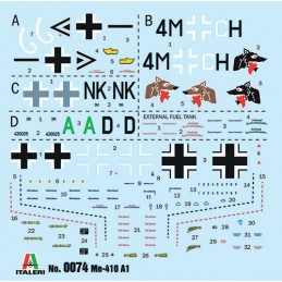 Aircraft Messerschmitt Me410A-1 Hornisse 1/72 Italeri Italeri I074 - 2