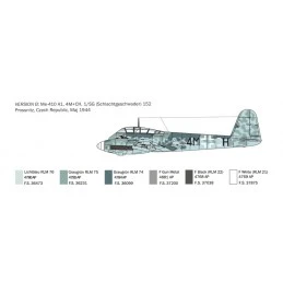 Aircraft Messerschmitt Me410A-1 Hornisse 1/72 Italeri Italeri I074 - 4
