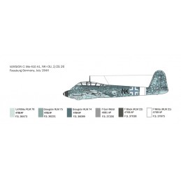Avion Messerschmitt Me410A-1 Hornisse 1/72 Italeri Italeri I074 - 5