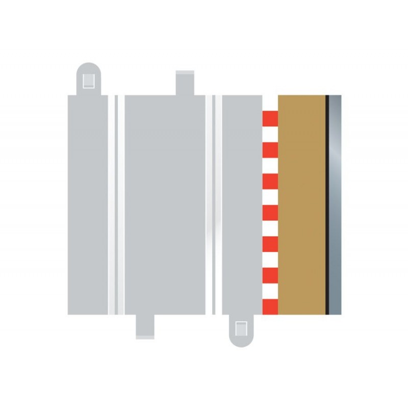 Half Straight Edges 175mm (x4) 1/32 Scalextric Circuit Scalextric C8223 - 1