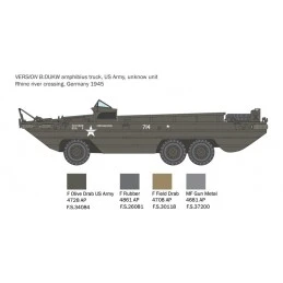 Vehicle DUKW 2 1/2 GMC Amphibious Truck 1/35 Italeri Italeri I6392 - 6