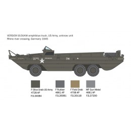 Véhicule DUKW 2 1/2 GMC camion amphibie 1/35 Italeri Italeri I6392 - 6