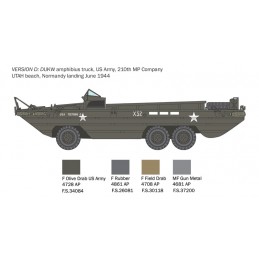 Véhicule DUKW 2 1/2 GMC camion amphibie 1/35 Italeri Italeri I6392 - 8