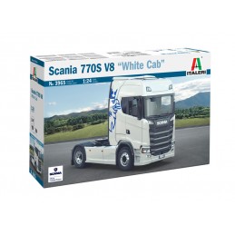 Scania 770S V8 White Cab 1/24 Italeri Truck Italeri I3965 - 2