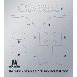 Scania 770S V8 White Cab 1/24 Italeri Truck Italeri I3965 - 4