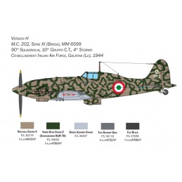 Avion MC-202 Folgore 1/32 Italeri Italeri I2518 - 14