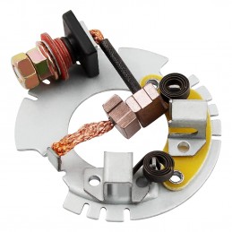 Platine porte charbons pour démarreur Rotax 582 / 503 ULM  RTX-CHAR-582 - 1