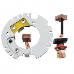 Platine porte charbons pour démarreur Rotax 582 / 503 ULM  RTX-CHAR-582 - 4