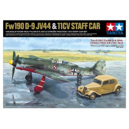 Focke-Wulf Fw190D-9 JV44 and Citroën traction 11CV 1/48 Tamiya aircraft Tamiya 25213 - 2