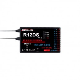 RadioLink R12DS 12-Channel Aero Receiver RadioLink RDL-0-R12DS - 1